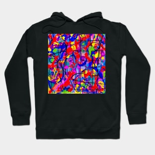 Putting The Pieces Together or THE TRUTH ALWAYS COMES OUT Abstract Hoodie